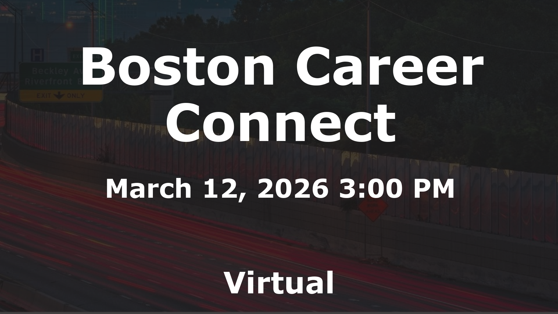 Boston Career Connect event image